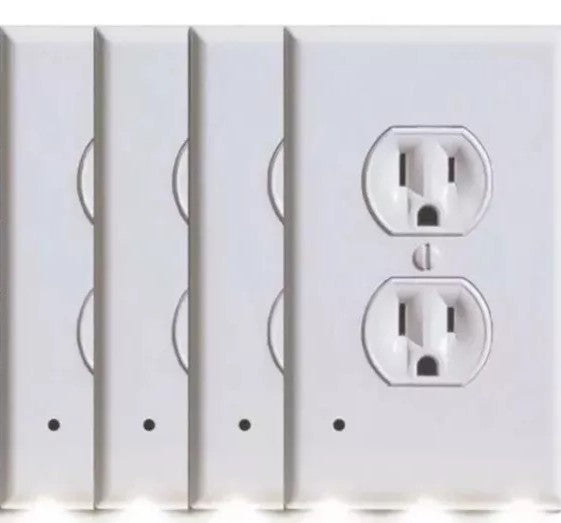 4 Pack Snap-On Nightlight